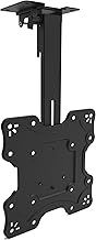 Fold Up Down Away TV Ceiling Mount Bracket 27" 32" 33" 37" 39" 40" 41" 42" 43" LED TV VESA 75x75 100x100 200x100 200x200 Folding Sloping Ceiling Flip Bracket