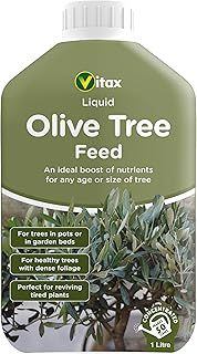 Vitax Olive Tree Liquid Feed, Suitable For Trees In Borders, Pots & Containers, Promotes Healthy Growth: 1 Litre (Makes 250 Litres)