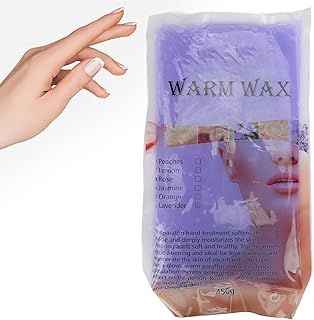 Paraffin Wax, Paraffin Wax Refills 450g, Use To Relieve Arthritis Pain and Stiff Muscles - Deeply Hydrates and Protects, Ideal for any paraffin bath, for SPA and Home (Lavender)