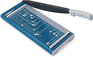 Dahle 502 Craft Creative A4 Self-Sharpening Stack Paper Guillotine Trimmer, Blue