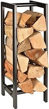 Esschert Design FF232 Wood Storage/Carrier - Powder Coated Steel, black, 60