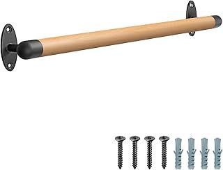 36'' Staircase Handrail Kit Decking Handrail Wood Handrail Stairs Indoor Outdoor Attic Railings For The Elderly, Corridor Support Rods