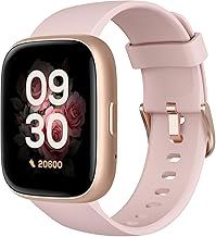 TOOBUR Smart Watch for Women Men, Alexa Built-in, Answer/Make Calls, 1.83" Fitness Tracker Watch with Heart Rate Monitor, Sleep Tracker, Pedometer, IP68 Waterproof Smartwatch Compatible Android iOS