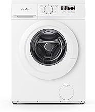 COMFEE' CFE10EW60/W Freestanding Washing Machine,6KG Load,Heat Wash 90℃,Ultra Slim 400mm,Quick Wash,15 Washing Programs,White