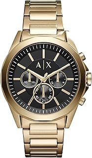 Armani Exchange Chronograph Stainless Steel Men's Watch, 44 mm Case Size