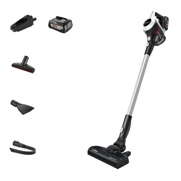 Bosch Unlimited 6 Lightweight Cordless Stick Vacuum Cleaner, BCS612GB,White
