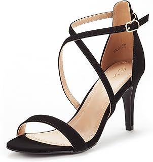 DREAM PAIRS Women's Dolce Heeled Sandal