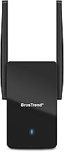 BrosTrend AX3000 WiFi 6 Access Point with Gigabit Port, Wall Plug Wireless Access Point 5G 2402Mbps + 2.4G 574Mbps, WAP Up to 45 Devices WiFi AP for PC Smartphone Tablet TV GameConsole etc. Easy Setup