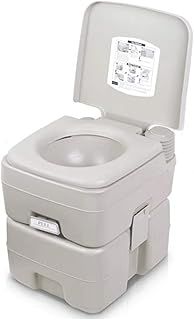 Dripex Portable Camping Toilet - 20L Handle Removable Handle Portaloo with Flush for Outdoor Camping Hiking Travel Caravan