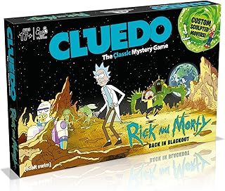 Rick and Morty Cluedo Mystery Board Game