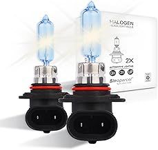 Sinoparcel HIR2/9012 Halogen High and Low Beam Headlight, Replacement for Standard 55W Bulb, Pack of 2