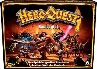 Wizards of the Coast Avalon Hill HeroQuest Basic Game Board Game Dungeon Crawler Fantasy Adventure Game from 14 Years Old for 2-5 Players.