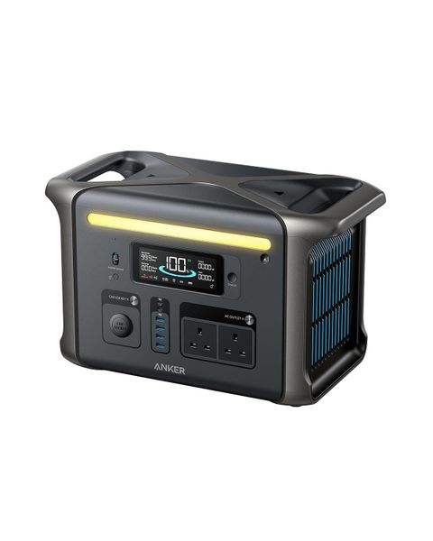 Anker SOLIX F1500 Portable Power Station, 1800W Solar Generator, PowerHouse, 1536Wh Battery Generators for Home Use, LiFePO4 Power Station for Outdoor Camping and RVs (Solar Panel Optional)