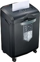Heavy Duty Paper Shredder, 60-Minute 18 Sheets Cross Cut Office Credit Card Shredders for Industrial and Business Use, 23-Litre Pullout Bin with 4 Casters, Black (C149-C)