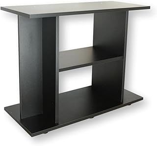 STAND FOR AQUARIUM ONLY Cabinet for Fish Tank Standard Rectangle (80x35x60cm BLACK)
