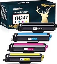 CSSTAR TN247 TN-243CMYK Toner Value Pack Replacement for Brother TN 247 TN243 Compatible for MFC-L3750CDW MFC-L3770CDW MFC-L3710CW DCP-L3550CDW DCP-L3510CDW HL-L3210CW HL-L3230CDW HL-L3270CDW (4-Pack)