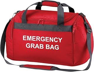 Emergency Grab Bag Printed Home Evacuation & Car Winter Safety Kit Compact Holdall Bag