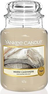 Yankee Candle Scented Candle | Warm Cashmere Large Jar Candle | Long Burning Candles: up to 150 Hours | Perfect Gifts for Women
