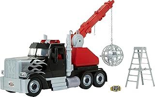 WWE Wrekkin Rampage Rig Vehicle with Wrekkin Ball, WWE Championship, Ladder, & 11 Breakaway Parts, Gift for Ages 6 Years Old & Up
