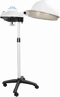 Professional Salon Hair Steamer, Floor Stand Salon Hair Steamer Hair Dyeing Perming Oil Treatment Machine Hairdressing Tool with Wheels for Hair Dyeing, Perming and Daily Hair Care(UK)
