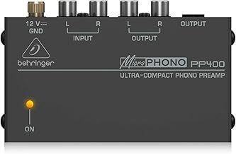Behringer MICROPHONO PP400 Ultra-Compact Phono Preamp