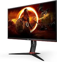 AOC Gaming 27G2SP - 27 Inch FHD Monitor, IPS, 1ms, FreeSync Premium, Gsync Compatible, Height Adjust, Low Input lag, Game modes (1920 x 1080 @@ 165Hz, , 250 cd/m, HDMI 1.4 x 2 / Display Port)