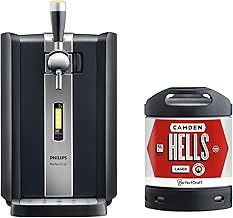 PerfectDraft Phillips Machine Home Beer Cooler and Dispenser System HD 3720/25 and Camden Hells Keg