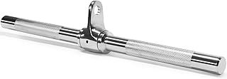 Yes4All LAT Cable Attachment - Tricep Press Down With Diamond Knurl Handle, Rotating Straight Bar, Single D Handle and V Bar - Supports up to 400 kg