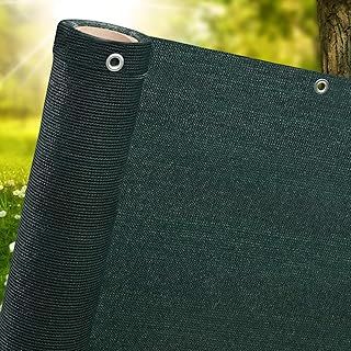 Pro-Tec 220gsm Privacy Netting Garden Screening Balcony Screen Fence Nett Windbreak Fencing 95 Percent Shade Net Green 1m x 5m