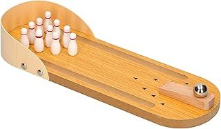 Padgett Bros 8212 Wooden Bowling, Brown, Large
