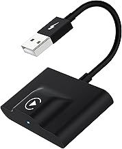 CarPlay Wireless Adapter for Factory Wired CarPlay 2024 Upgrade Plug & Play Wireless CarPlay Dongle Converts Wired to Wireless Fast and Easy Use Compatible with Cars from 2015 & iPhone iOS 10+