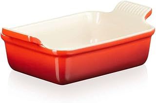Le Creuset Heritage Rectangular Dish, Stoneware, 19 cm, 1.1 litres, Cerise, 71102190600001