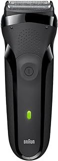 Braun Series 3 300s Men's Electric Shaver/Rechargeable Electric Razor, Black