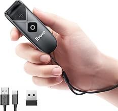 Bluetooth 2D&1D Barcode Scanner, Portable Wireless Mini Barcode Reader with 2.4G Wireless/Bluetooth/USB Wired Connection QR Code Scanner Compatible with Pad, Phone, Android, Tablet PC