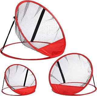 Jucoan 3 Pack Golf Chipping Net, 3 Sizes Pop Up Golf Target Practice Net for Indoor and Outdoor Use, Great Gifts for Men, Husband, Kid, Golfers
