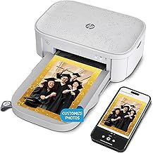 HP Sprocket Studio Plus 4x6 Wireless Instant Photo Printer – Wi-Fi, Premium Dye Sublimation, Compact - Prints Vibrant Color Pictures from iOS & Android Devices - Editing App for Fun, Creative Photos