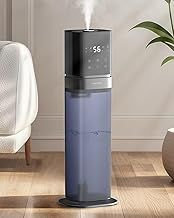Humidifier for Bedroom Large Room, Room Ultrasonic Humidifiers for Home,Air Cool Mist Humidifier with Night Light,Top Fill Essential Oil Diffuser,Extended Tube, Office Baby Home Adults Plant School,8L