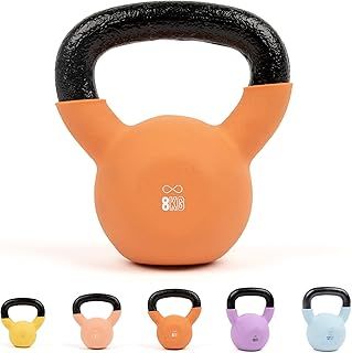 Myga Iron Kettlebell - Heavy Cast Iron Weight for Fitness and Strength Training, Bodybuilding, Muscle and Cardio - Workout Equipment ideal for Home, Gym and Studio - Various Weights, from 4kg - 18kg