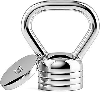 Northdeer Adjustable Kettlebell 5kg / 10kg - Compatible with All Northdeer Steel Weights - Dumbbell for Strength Training Fitness Workout Home Gym