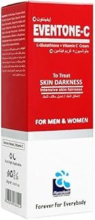 Pharmahealth Eventone-C L-Glutathione & Vitamin C Face Cream – Hydrating & Brightening Moisturizer for Uneven Skin Tone, Anti-Aging, Wrinkle Care – For Men & Women