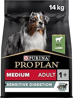 PRO PLAN® Medium Adult Sensitive Digestion Dry Dog Food with Lamb 14kg
