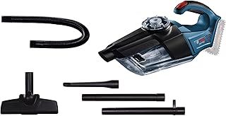 Bosch Professional 18V System Cordless Handheld Vacuum Cleaner GAS 18V-1 (incl. with suction pipe, crevice nozzle, carpet nozzle, 1 litre container volume, without battery/charger)