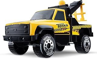 Tonka Steel Classics | Tow Truck | Kids Construction Toys for Boys and Girls, Vehicle Toys for Creative Play, Motor Skill Development for Kids Ages 3+ | Basic Fun 06117 FFP