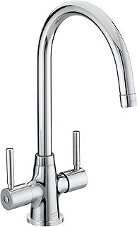 Bristan MZ SNK EF C Monza Easyfit Kitchen Sink Mixer Tap with Swivel Spout, Chrome