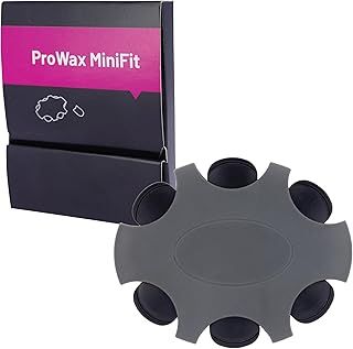 Oticon ProWax MiniFit Replacement Wax Filters for Hearing Aids (Small, Black) by Oticon