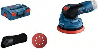 Bosch Professional 12V System GEX 12V-125 cordless random orbit sander (incl. sanding disc (125 mm), 1x sanding paper, dust bag, without rechargeable batteries and charger, L-BOXX 136)