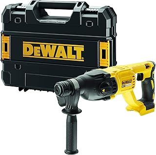 DEWALT 18V XR Brushless 26mm SDS-Plus Hammer Drill - Bare Unit (No Battery or Charger), Metallic Silver, DCH133NT