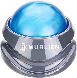 Massage Roller Ball, Tight and Sore Muscles Relief, Manual Massager, Alleviating Shoulder, Arms, Back, Legs, Calves or Muscle Tension - Blue