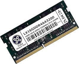 XUM 16GB Laptop Memory RAM DDR4 3200MHz PC4-25600 SODIMM Non-ECC Unbuffered Hynix IC 1.2V 2rx8 Dual Rank 260 Pin CL22 Notebook Laptop Memory Upgrade Module Made in the UK