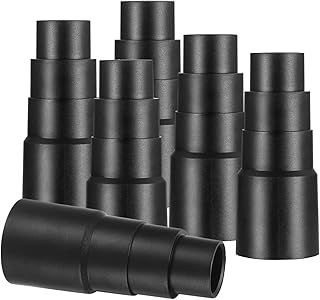 6 Pcs Vacuum Cleaner Hose Adapter Power Tool, Universal Vacuum Hose Adaptor Kit, Dust Extraction Vacuum Cleaner Conversion Adapter for Power Tools, Circular Saw, Table Saw, Eccentric Grinder